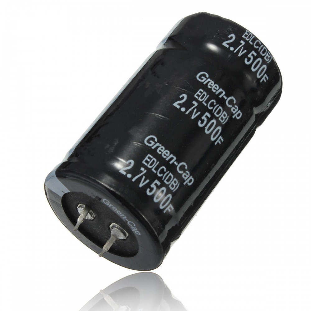 Super Farad Condensator, 6 Stuks 16V 83F Enkele Rij Super Farad Condensator 27v 500f Ultracondensator Elektrolytische Condensator Voor Auto Start Zonne Wind Motor