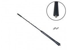 Antena auto cu 3 adaptoare ( scurta 24cm. ) AL-TCT-5454 foto