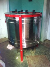 Vand Centrifuga apicola reversibila inox 4 rame cuib electrica 12V / 220V Lyson foto