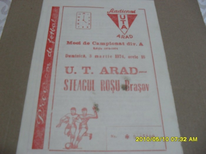 program UTA - Steagul R. Brasov