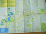 Bucuresti harta turistica Bucarest tourist map Touring A. C. R.