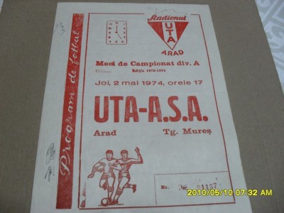 program UTA - ASA TG. Mures foto