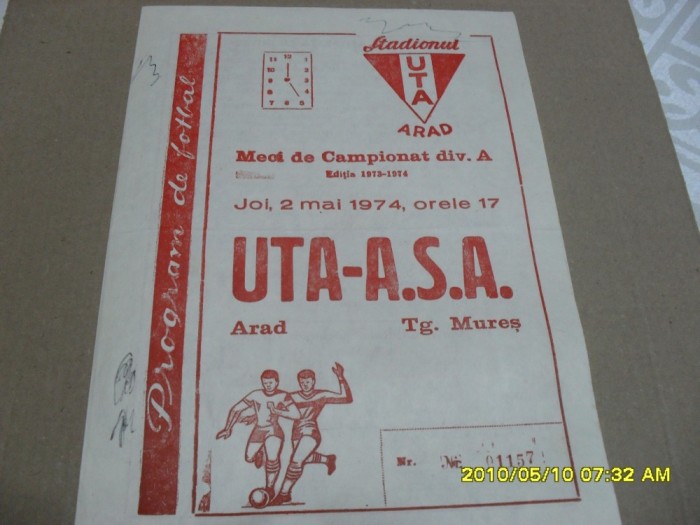 program UTA - ASA TG. Mures