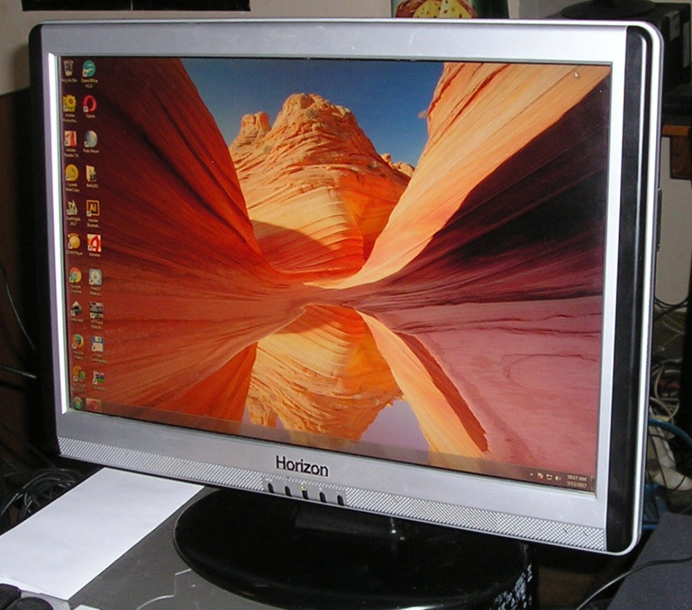 Monitor LCD Horizon 2005SW12, 20 inch, 5ms. | arhiva Okazii.ro