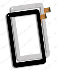 Touchscreen Geam Sticla Majestic TAB 377 3G Alb foto
