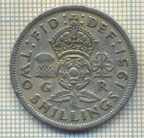 9658 MONEDA -MAREA BRITANIE -TWO SHILLINGS(FLORIN)-anul 1951-starea care se vede