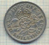 9671 MONEDA -MAREA BRITANIE -TWO SHILLINGS(FLORIN)-anul 1951-starea care se vede