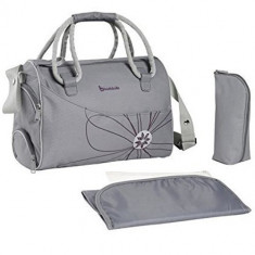 Geanta pentru Scutece Bowling Bag Grey foto