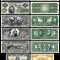 Bancnota Statele Unite ale Americii - set 11 reproduceri bancnote foarte rare