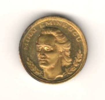 SV * Medalia MIHAI EMINESCU si VERONICA MICLE * stare (spre foarte) buna