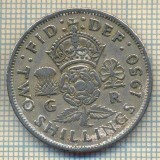 9610 MONEDA -MAREA BRITANIE -TWO SHILLINGS(FLORIN)-anul 1950-starea care se vede