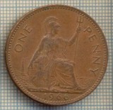 9685 MONEDA -MAREA BRITANIE -ONE PENNY -anul 1966-starea care se vede, Europa