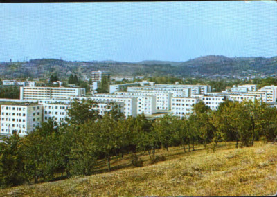 Romania - CP circulata 1987 - Moreni - Vedere foto