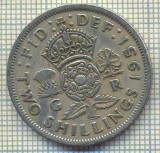 9663 MONEDA -MAREA BRITANIE -TWO SHILLINGS(FLORIN)-anul 1951-starea care se vede