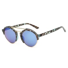 Ochelari Soare Fashion Dama - Retro Style, Lentile Rotunde ,Polarizati-Leopard 2