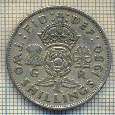 9605 MONEDA -MAREA BRITANIE -TWO SHILLINGS(FLORIN)-anul 1950-starea care se vede