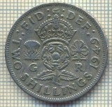 9627 MONEDA -MAREA BRITANIE -TWO SHILLINGS(FLORIN)-anul 1949-starea care se vede