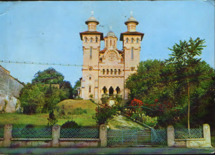 Romania - CP circulata 1976 - Zalau - Biserica ortodoxa