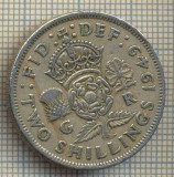 9649 MONEDA -MAREA BRITANIE -TWO SHILLINGS(FLORIN)-anul 1949-starea care se vede