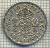 9666 MONEDA -MAREA BRITANIE -TWO SHILLINGS(FLORIN)-anul 1951-starea care se vede