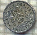 9668 MONEDA -MAREA BRITANIE -TWO SHILLINGS(FLORIN)-anul 1951-starea care se vede