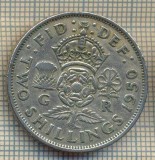 9606 MONEDA -MAREA BRITANIE -TWO SHILLINGS(FLORIN)-anul 1950-starea care se vede