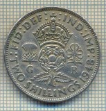 9563 MONEDA -MAREA BRITANIE -TWO SHILLINGS(FLORIN)-anul 1948-starea care se vede