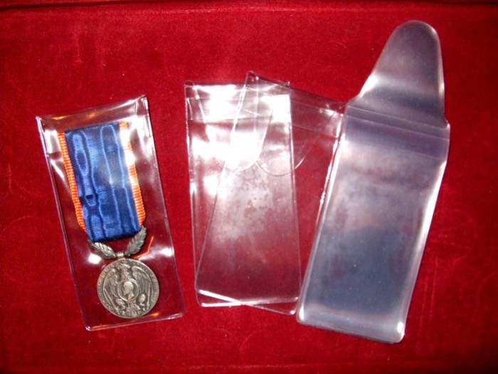 SV * Lot 50 Plicuri / Posete plastic (120 x 50 mm) pentru Protectie Decoratii