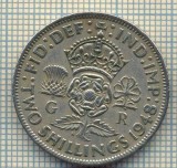 9544 MONEDA -MAREA BRITANIE -TWO SHILLINGS(FLORIN)-anul 1948-starea care se vede