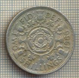 9673 MONEDA -MAREA BRITANIE -TWO SHILLINGS(FLORIN)-anul 1966-starea care se vede, Europa