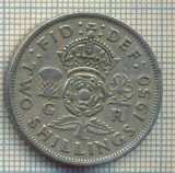 9619 MONEDA -MAREA BRITANIE -TWO SHILLINGS(FLORIN)-anul 1950-starea care se vede