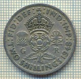 9573 MONEDA -MAREA BRITANIE -TWO SHILLINGS(FLORIN)-anul 1948-starea care se vede