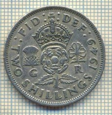 9629 MONEDA -MAREA BRITANIE -TWO SHILLINGS(FLORIN)-anul 1949-starea care se vede