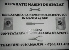 Reparati masini de spalat foto