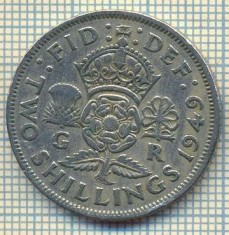 9621 MONEDA -MAREA BRITANIE -TWO SHILLINGS(FLORIN)-anul 1949-starea care se vede