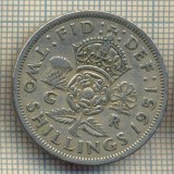9654 MONEDA -MAREA BRITANIE -TWO SHILLINGS(FLORIN)-anul 1951-starea care se vede