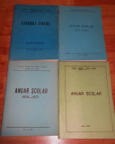 patru anuare/ revista Liceul Agricol Podu Iloaiei Iasi 1971-1974