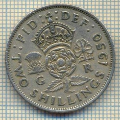 9611 MONEDA -MAREA BRITANIE -TWO SHILLINGS(FLORIN)-anul 1950-starea care se vede