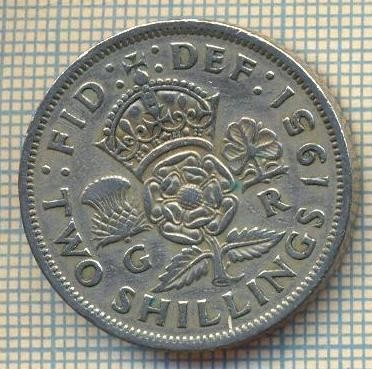9662 MONEDA -MAREA BRITANIE -TWO SHILLINGS(FLORIN)-anul 1951-starea care se vede