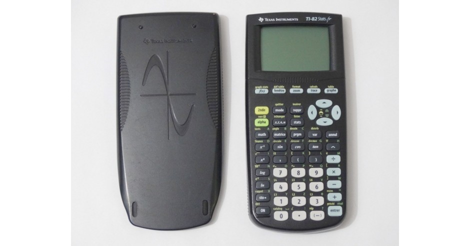 Calculatrice Texas Instruments TI-82 Graphique – En Panne (Touche Alpha HS) – À Réparer