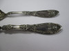 H Set 2 tacamuri vechi placate cu argint, cutit si lingura marcate Rogers 1881