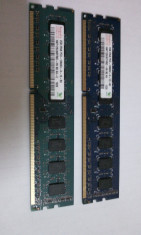Kit 2 x 2 Gb Ram DDR3 / Hynix 1333 Mhz / PC3-10600U Dual chanell (B2) foto