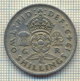 9640 MONEDA -MAREA BRITANIE -TWO SHILLINGS(FLORIN)-anul 1949-starea care se vede