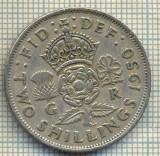 9612 MONEDA -MAREA BRITANIE -TWO SHILLINGS(FLORIN)-anul 1950-starea care se vede