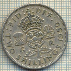 9612 MONEDA -MAREA BRITANIE -TWO SHILLINGS(FLORIN)-anul 1950-starea care se vede