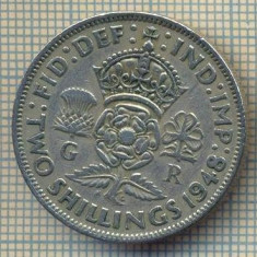 9530 MONEDA -MAREA BRITANIE -TWO SHILLINGS(FLORIN)-anul 1948-starea care se vede