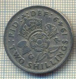 9650 MONEDA -MAREA BRITANIE -TWO SHILLINGS(FLORIN)-anul 1949-starea care se vede