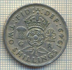 9636 MONEDA -MAREA BRITANIE -TWO SHILLINGS(FLORIN)-anul 1949-starea care se vede