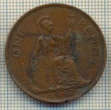 9689 MONEDA -MAREA BRITANIE -ONE PENNY -anul 1947-starea care se vede, Europa