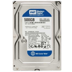 Hard disk 3.5 WD Blue 500GB, 7200rpm, 16MB, SATA 3 WD5000AAKX, 100%OK, garantie! foto
